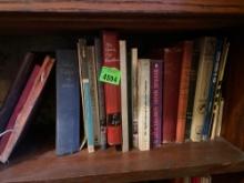 Books, see photos for titles and authors