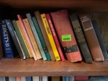 Books, see photos for titles and authors