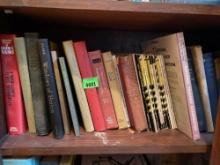 Books, see photos for titles and authors