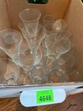 Box of glasses