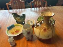 Chip and dip, vases, bowls