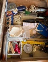 Electric knife, measuring cups, knives, and more