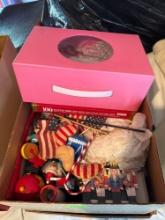 Christmas ornaments Christmas lights, American flags home decor and Moore