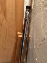 An arrow car hanger, various pieces of board
