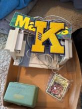 tray to a printer, bumper sticker, leather jacket, K flashcards animal stamps and more