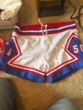 Vintage Elreno basketball shorts, and shirts