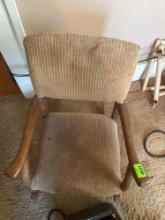 Vintage kid rocking chair