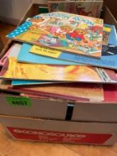 Box of books, see photos for titles and authors. Mostly childrens books