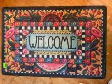 Welcome mat, see photos for size