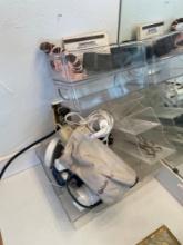 Organizing trays, hair curlers, travel steamer, travel blow dryer, epilady ultra, and more