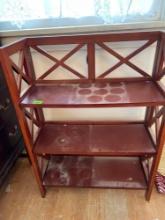 3 tiered book shelf