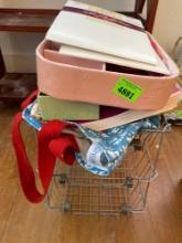 Organizing trays, jewelry organizing tray, thank a teacher tote bag with a notebook pad, picture