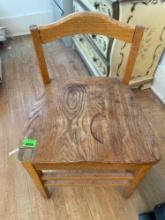 Vintage wooden chair