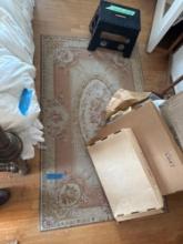 2 rugs 8 foot by 7 foot and 5 foot by 3 foot (rugs only)