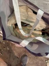 Tote bag with gloves and more and bag with pillows