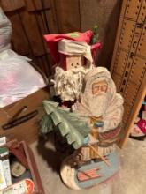 Christmas Santa decor