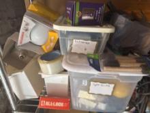 Misc items, light bulbs, extension cords, weather seal strips, tools, and more