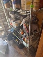 Metal shelves (only)