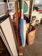 Duster, rulers and ruler case