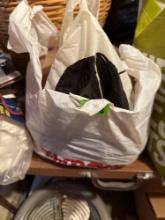 Yarn and other misc items in bag