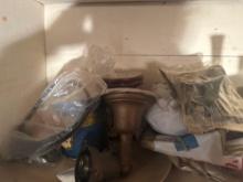 Vases, house decor, space heater, and other items