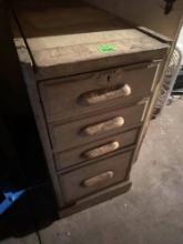 Cabinet 32 x 14.5 inches and 30 inches height, contents in drawers is included, must bring help to