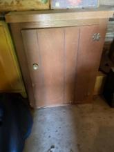 Wooden cabinet, bring help to load