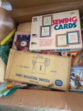 Sewing cards, folding perception cards, and much more