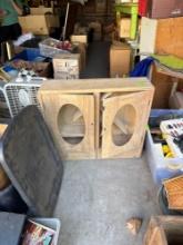 Unffinished wall cabinet 28 x 24 x 71/2