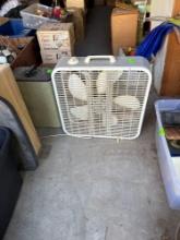 2 window fans