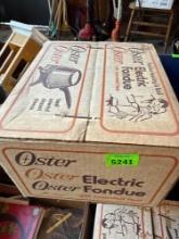 Oster Electric Fondue New in box Box, never opened