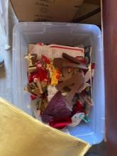 Tote of Christmas Decor