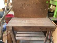 Wood craft table
