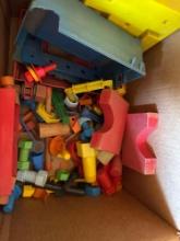 Toy wood blocks and more