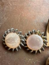 3 pairs of Vintage clip-on earrings