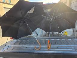 Set of 2, Full Size Umbrellas.