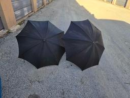 Set of 2, Full Size Umbrellas.