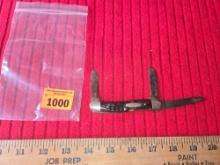 Vintage Case XX, 6318HP 3 Bladed Pocket Knife. USA