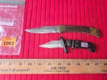 2 Lock Blade Knives. Both one Money.
