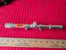 Options 4x20 Rifle Scope with Mounting Brackets.