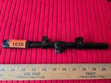 Tasco RF, 4x15 Rifle Scope with Mounting Brackets.