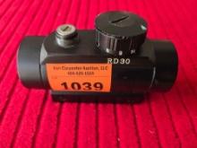 BSA RD30, 30MM, Red Dot Gun Sight. With Mounting Brackets.