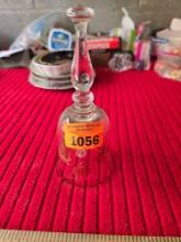 Czechoslavakian Crystal. Christopher Columbus Commerative Bell.