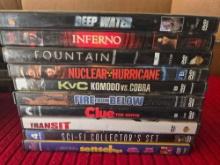10 Assorted DVDs.