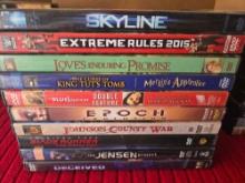 10 Assorted DVDs