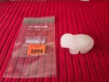 Marble Buffalo Paperweight.