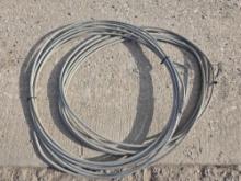 2 - Approximately 20 Ft Rolls of Barrier Cable. Both one Money.