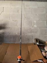 Abu Thunder Stik Bass Rod with Zebco 33 Reel. Fishing, Tackle, Outdoor, Recreation.
