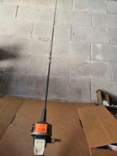 Johnson Sabra Model 130B Reel Made in USA. With HD 6 Eye, 2 Piece Rod. Fishing, Tackle, Outdoor,