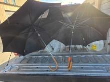 Set of 2, Full Size Umbrellas.